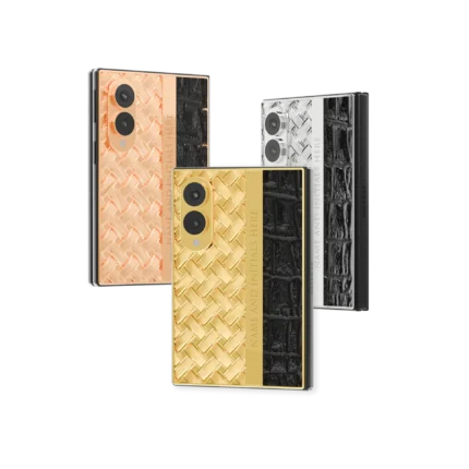 GoldPrivé Knots & Leather 24K Gold Samsung Galaxy Z Fold8
