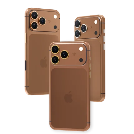 Umber Prestige matte brown iPhone 17 Pro and Pro Max by Leronza