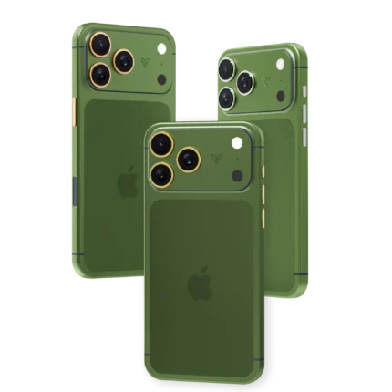 Verdant Supreme matte green iPhone 17 Pro and Pro Max by Leronza